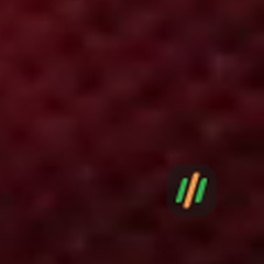 The mark with the middle bar orange